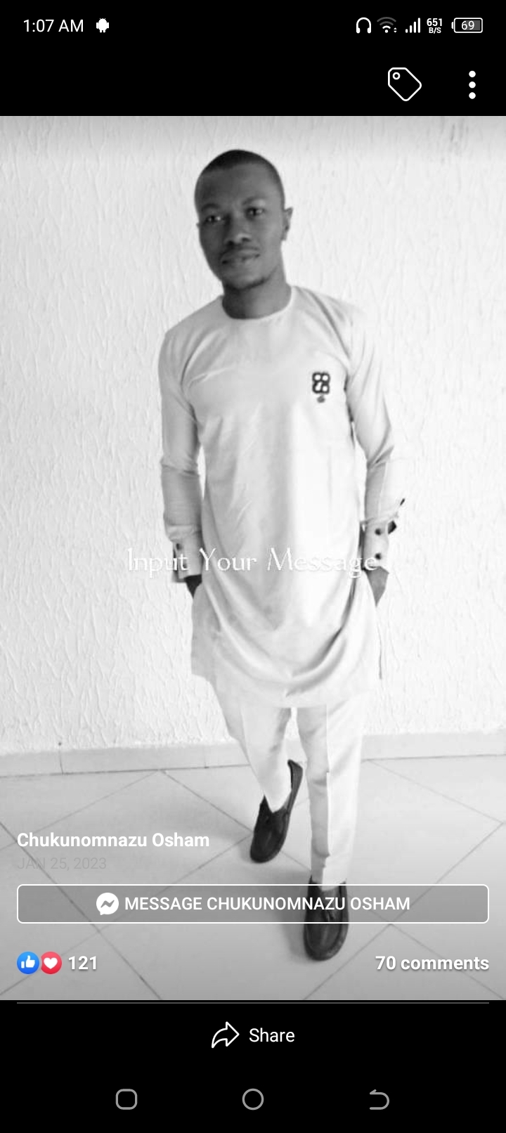 Osham Godwin Chukunomnazu
